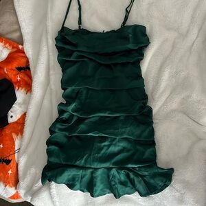 Hello Molly Emerald Green Dress. Size M/US 6